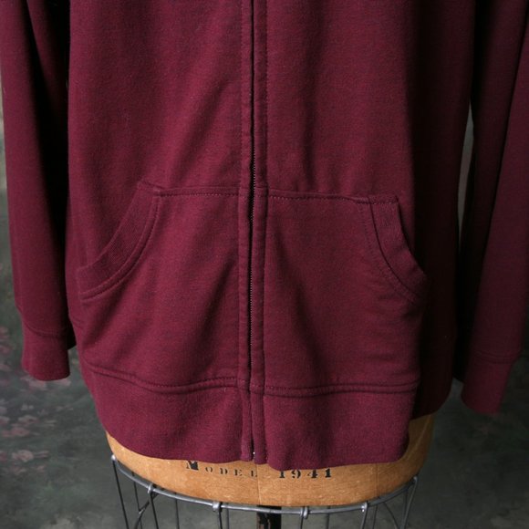 Artisans Apparel Jacket Maroon Black Embroidery LG - Picture 7 of 11
